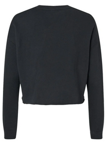 isltd. Black Crop Sweatshirt