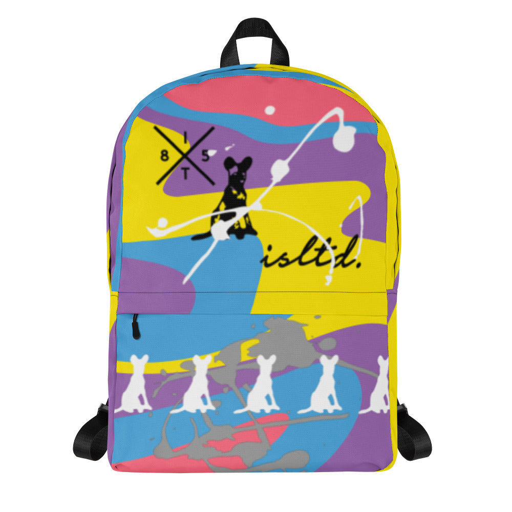 Abstract Splash Backpack