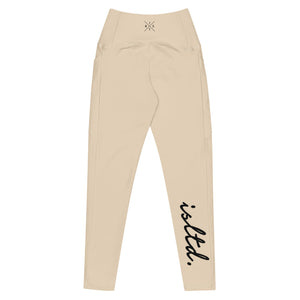 isltd. Leggings with pockets Champagne