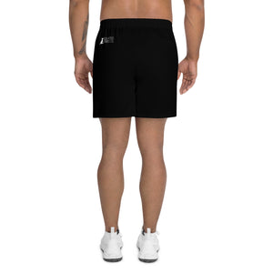 Paint Splash Mens Athletic Shorts Black