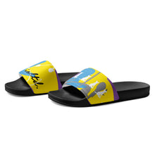 Load image into Gallery viewer, Abstract Splash Men’s slides Multi