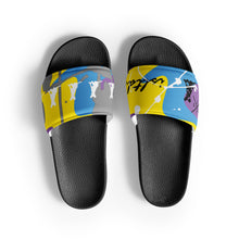 Load image into Gallery viewer, Abstract Splash Women&#39;s slides Multi